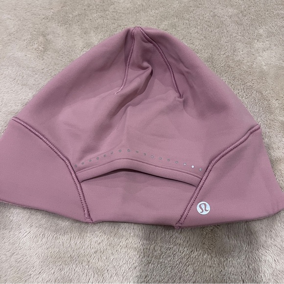 Lululemon Pink Beanie - Picture 2 of 3